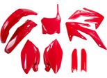Ufo Honda Crf 250R 2008-2009 Hokit112F-070 Protezioni Forcella E Plastikbausatz Taglia Unica