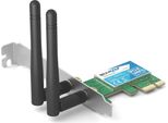 Brainzap 300 Mbit/S Scheda Wlan Pcie Pci-Express Adattatore Wifi Scheda Di Rete 2,4 Ghz Pc 802.11B/G/N