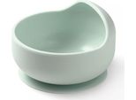 Ciotola In Silicone Con Ventosa - Menta
