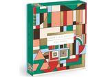Galison Puzzle Metallico Di Frank Lloyd Wright: Dicembre Presenta 1000 Pezzi
