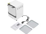 Sterilizzatore Per Strumenti Per Unghie - Armadietto Di Sterilizzazione Ad Alta Temperatura 12 L - 0–250 °C - 1000 W - Timer 0–30 Min - Spina Ue - Bianco