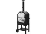 Milani Home - Forno Per Pizza Cm 59 L X 46 P X 159 H