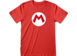 Super Mario - Distintivo Mario - Maglietta