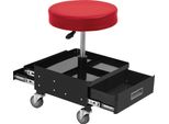 Sgabello Da Officina, Sedia Da Officina Fino A 150 Kg Con Cassetti