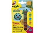 Jovi 90/6N Jovi Knete Plastilina Farbsortiert, 6 Farben Je 15,0 G