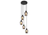 Rabalux 72272 Famiglia Di Luci Moderne In Metallo Nero Opaco