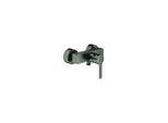 Grohe Brause-Einhebelmischer Lineare Hard Graphite GebüRstet, Wandmontage (33865AL1)