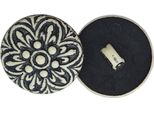 Pulsante - Diametro 18 Mm - Nero, Bianco