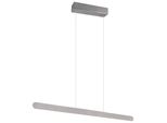 Trio Helios Led Lampada A Sospensione 28W Alluminio Spazzolato Cct Colore Luce Regolabile Touch