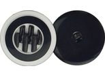 Pulsante - Diametro 23 Mm - Bianco, Nero