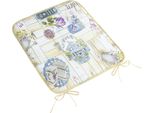 Cuscino Di Seduta Ema Liscio - 40X40 Cm - Viola