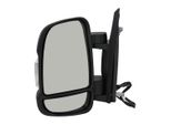 Johns, Si Adatta Allo Specchietto Retrovisore Citroen Jumper Iii 04/06- Lato Guida Sinistro, Nero