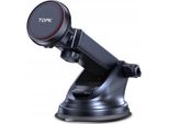 Robusto Supporto Per Telefono Da Cruscotto, Supporto Magnetico Per Auto, Nero