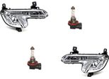 Johns, Fendinebbia Anteriore Adatto Per Peugeot 508 11/10-08/14 Set L+R Con H8