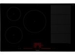 SIEMENS Flex-Induktions-Kochfeld, schwarz, B:79,2cm H:5,6cm T:51,2cm, Kochfelder, mit powerMove Plus