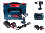 Bosch Gsb 18V-110 C Trapano A Percussione A Batteria Professional 18V 110 Nm + 2X Batteria Ricaricabile 5,0 Ah + Caricatore + L-Boxx
