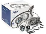 Dolz KD150 Kit Cinghia Dentata + Pompa Acqua Per Vw Golf Vii Hatchback (5G1, BQ1, BE1, BE2) Polo Hatchback (6R1, 6C1) Golf Vii Variant (BA5, BV5) Polo