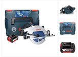 Bosch Gks 18V-68 Gc Sega Circolare Professionale A Batteria 18 V 190 Mm Biturbo Brushless + 1X Batteria Ricaricabile 4,0 Ah + L-BOXX - Senza Caricabatterie