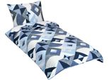Biancheria Da Letto In Cotone - Blu - 140X220, 70X90