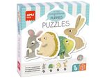 Apli Kids 19439 Apli Kids Puzzle "I Miei Primi Bambini"", 12 Pezzi"