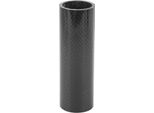 Distanziale Serie Sterzo Bicicletta, 10 Cm, 28,6 Mm, Rondella Forcella Anteriore Bicicletta In Fibra Di Carbonio 3K Per Mountain Bike