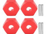 104001-1871 Mozzo Ruota Combinatore Esagonale In Lega Di Alluminio Per Wltoys 104001 Rc Parti Autorosso