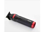 Inf Tagliacapelli Elettrico Professionale - Trimmer Senza Fili Per Barbiere Nero Rosso