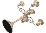 Portacandele In Lega Con 5 Bracci, Candelabro In Stile Europeo, Candeliere Da Matrimonio, Decorazione Per La Casa, Bronzo