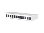 Metz Connect 130861-1202KE - Montaggio A Parete - Bianco - Alluminio - Acciaio - Zinco - 240,5 Mm - 110 Mm - 43,6 Mm (130861-1202KE)