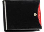 Peterson | Portafoglio Da Uomo, In Pelle, Con Rfid, Nero, 11,5X9 Cm