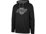 Felpa Con Cappuccio Nhl Core Ballpark, Logo Serigrafato, La Kings, Tasca Frontale A Canguro, Taglia: M