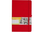 Quaderno Tascabile A6 Con Cancellino Romanticismo Check Rosso