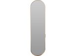 Specchio Da Parete Ovale 115X30 Cm Oro