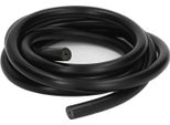 2 Metri 3X12Mm Pesca Tubo In Lattice Elastico Naturale Nero Attrezzature