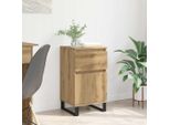 Maison Exclusive - Credenza In Rovere Artigianale 35 X 40 X 70 Cm Materiale Ligneo