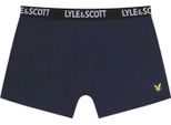 Lyle & Scott - Boxer "Core"" Da Ragazzo (Confezione Da 3) GT5659 (122-128) (Blu Reale/Azzurro/Navy)"