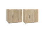 Syfax™ Comodini 2 Pz Rovere Sonoma 50X39X47 Cm