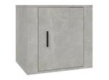 Syfax™ Comodino Grigio Cemento 50X39X47 Cm