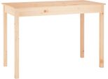 Vidaxl Tavolo Da Pranzo 110X55X75 Cm In Legno Di Pino Massiccio