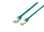 Equip - Cavo Patch - Da RJ-45 (M) A RJ-45 (M) - 20,0 M - Sftp - Cat 6A - Senza Alogeni, Stampato, A Trefoli - Verde (605649)
