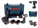Trapano A Percussione A Batteria Bosch Gsb 18V-85 C 18V 85Nm 1/2" Brushless + 2X Batteria Ricaricabile 5.0Ah + Caricabatterie + L-Boxx ( 06019G0300 )"