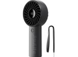Jisulife Mini Fan Ventilatore Portatile Life4 3600Mah Ventilatore Portatile Usb - Nero
