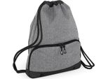 Bagbase BG542 | Athleisure Gymsac / 35 X 49 X 9 Cm - Colore: Grey Marl - Dimensioni: 35 X 49 X 9 Cm