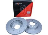 Disco Freno Maxgear Bmw P. E36 92-/E46 316-320/E85 Z4 03- Forato E Filettato, Con Rivestimento Anticorrosione