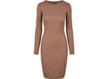 Urban Classics Donna - Maglia Rib Dress Kaki - 4XL