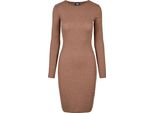 Urban Classics Donna - Maglia Rib Dress Kaki - 5XL