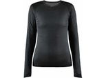 T-Shirt Craft Nanoweight Ls 1908855-999000 - Donna, Nero - Taglia 2XL