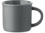 Midocean - Tazza Da Caffè "Espres"", Ceramica, 40Ml MO1811 (Taglia Unica) (Grigio Pietra)"