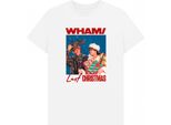 Wham - Maglietta "Last Christmas"" Per Uomo/Donna Unisex PN2075 (M) (Bianco)"