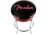 Sgabello Fender Con Logo Rosso Scintillante
